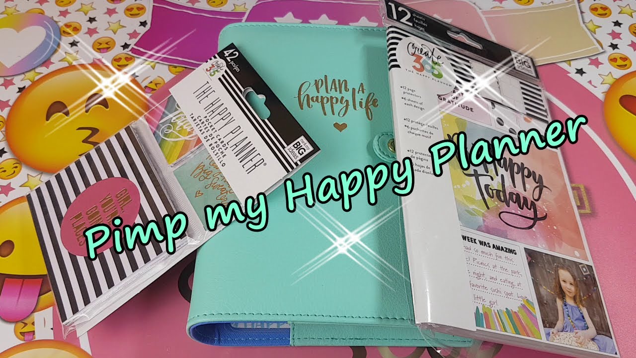 pimp my mini happy planner pocket cards youtube