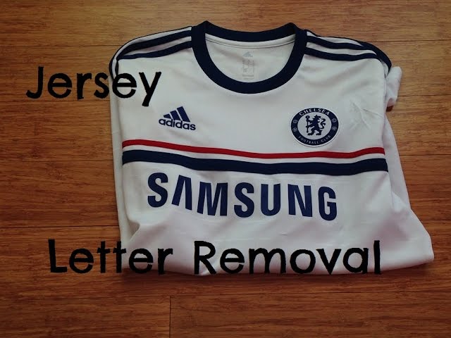 soccer jersey lettering