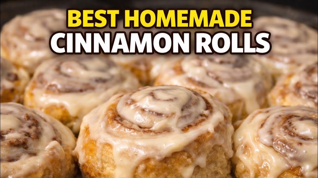 The Softest Homemade Cinnamon Rolls Ever (Better Than Store-Bought!)