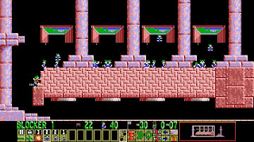 Lemmings Redux (Zany 6): Compression Method 1