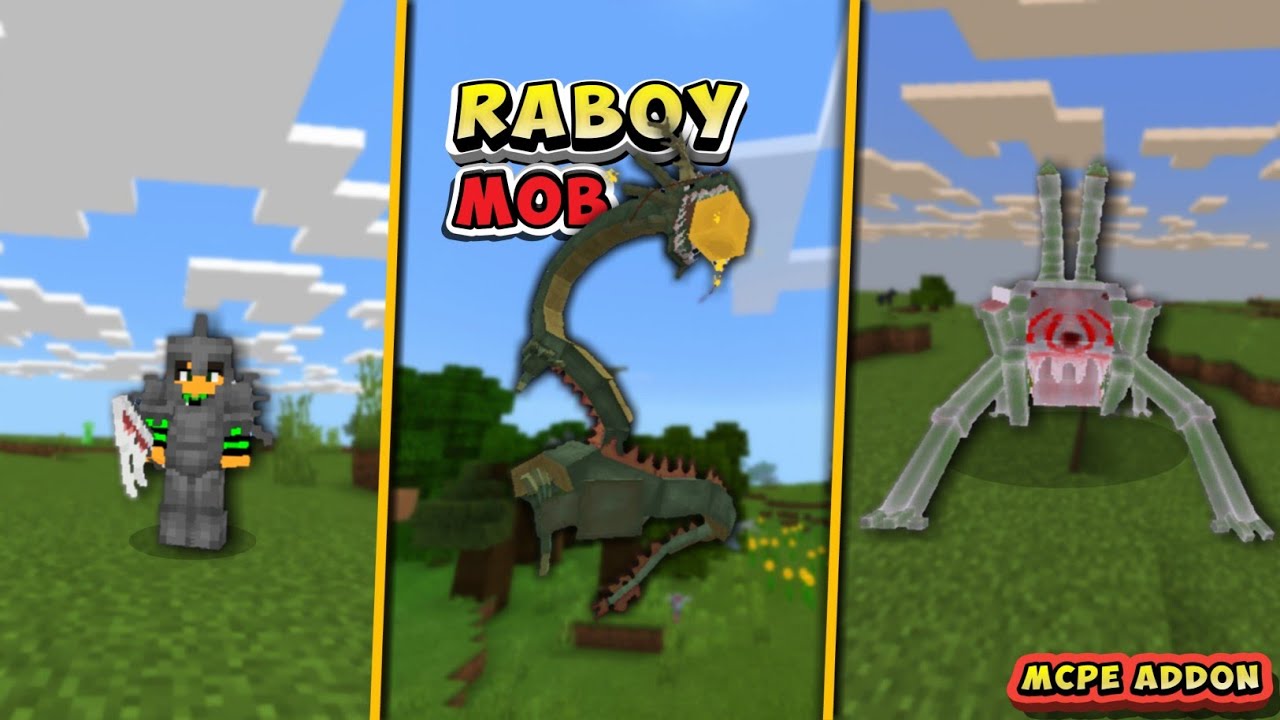 Raboy Addon for Mcpe![Minecraft addon and Mode]@truezone147 - YouTube