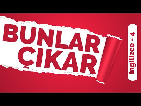 Bunlar Çıkar - İngilizce 4 - Bölüm 1