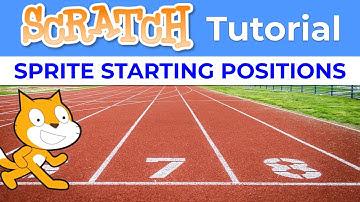 Scratch - Creating Starting Positions For Sprites