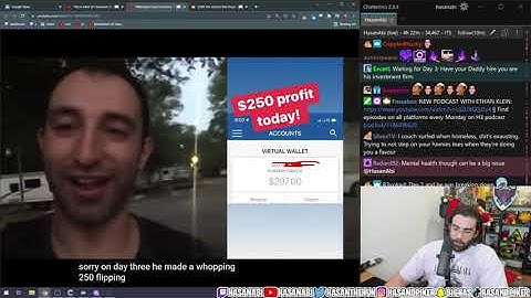 Hasanabi Reacts to Millionaire Goes Homeless To Prove Anyone Can Make $1,000,000 by Leon Hendrix