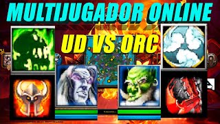 Warcraft 3 W3champions Multijugador Online IraSalvaje(UD) vs Ares(ORC)