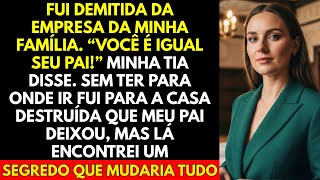Fui Demitida Da Empresa Da Minha Família  “Você é Igual Seu Pai” Minha Tia Disse