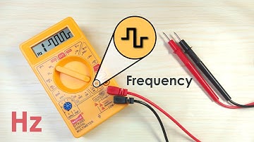 Digital Multimeter का Square Wave Frequency Function कैसे use करें ?