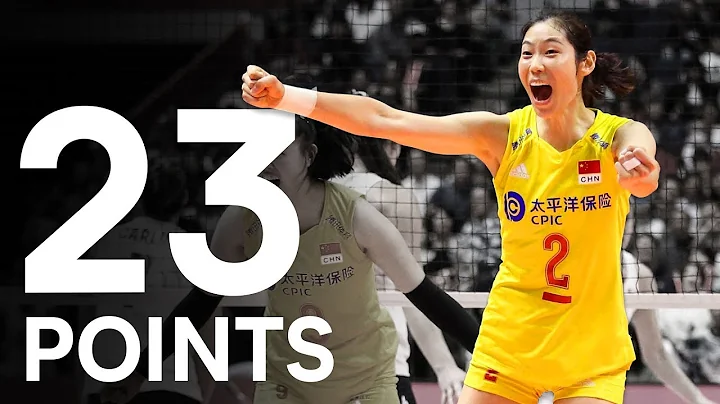 Zhu Ting 朱婷 (23 points) dismantles Team USA at the Women's Volleyball World Cup 2019 - DayDayNews