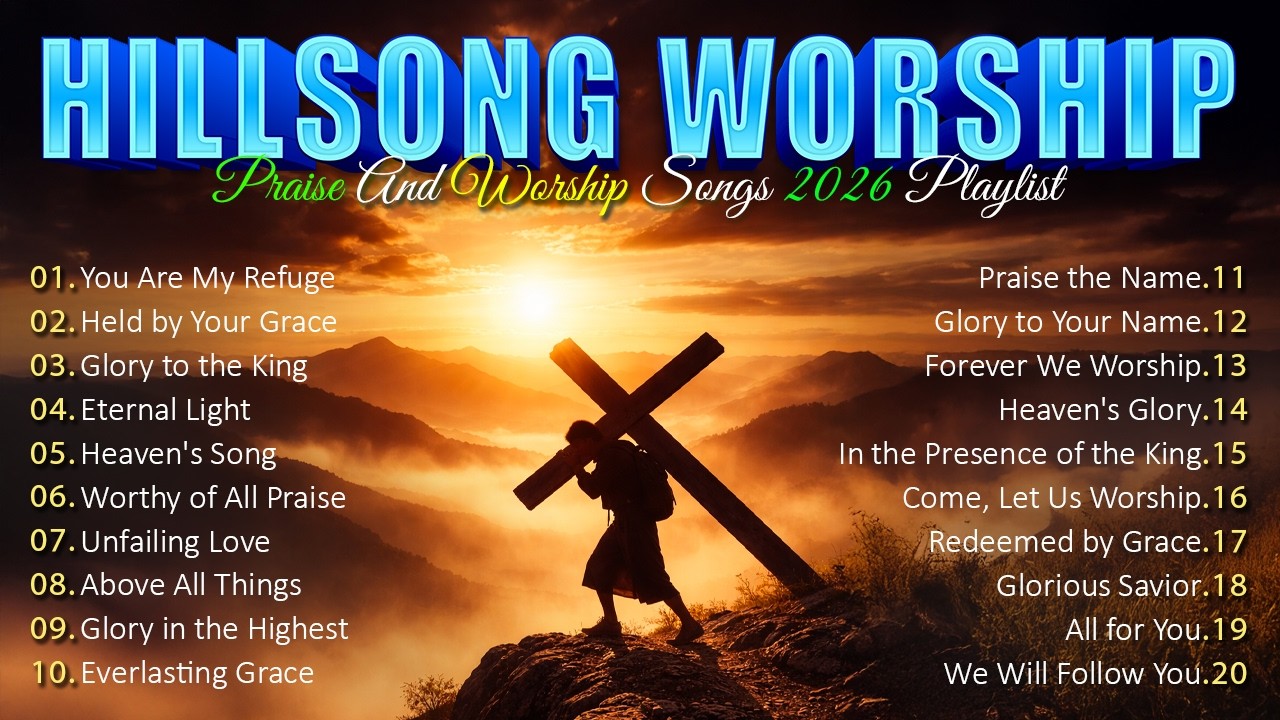 Praise & Worship full album 2026 | New Christian Praise And Worship Song 2026 🎶 Hillsong Worship