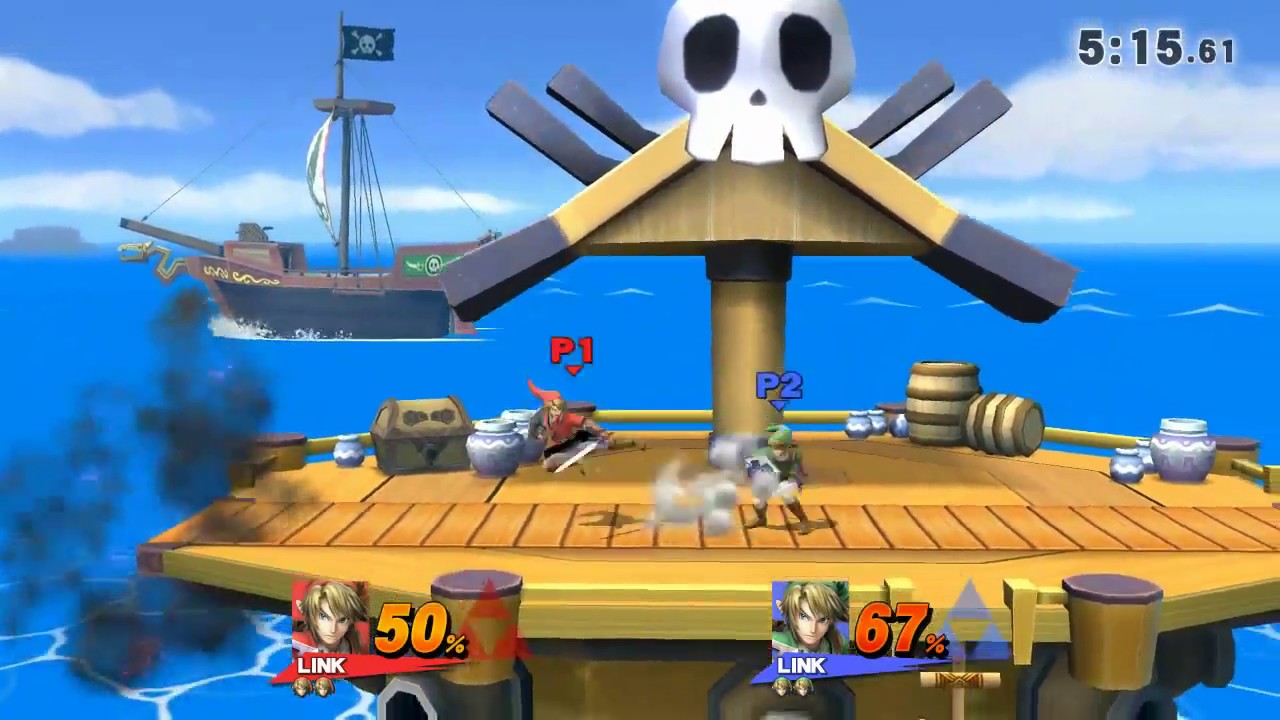 Nimious (Link) Vs. DS (Link) SSB4 Friendlies Match 24 super smash bros. characters