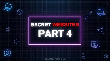 Secret Websites You Should Know (Part 4) — Hidden Tools You’ll Wish You Found Earlier