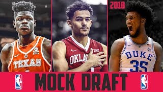 2018 NBA Mock Draft - Deandre Ayton Luka Doncic Michael Porter Jr Trae Young Mo Bamba Marvin Bagley