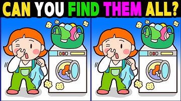 Spot The Difference: Spot the 3 Differences | Brain Training 【😀Normal】 #856
