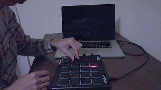 AKAI MPD218とLogic pro Xで演奏2