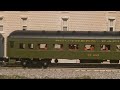 N scale brass key imports Southern Pacific MT1 commute passenger Traintreats DCC sound WOT Coaches