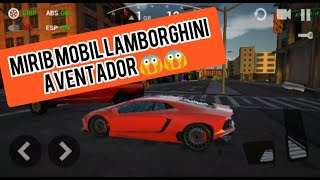 ULTIMATE CAR SIMULATOR MIRIP MOBIL LAMBORGHINI AVENTADOR,GAME PLAY screenshot 3