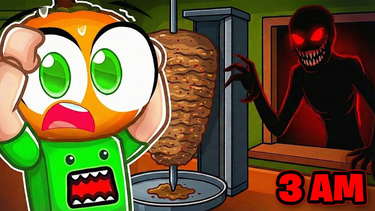 Gece 3'te LANETLİ Dönerci Filmi! 🌯  | Roblox