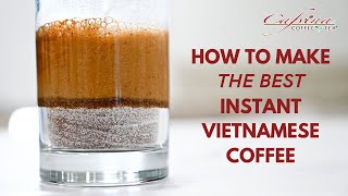 Cafvina's INSTANT 3-in-1 Vietnamese Coffee - Cà Phê Sữa Hòa Tan