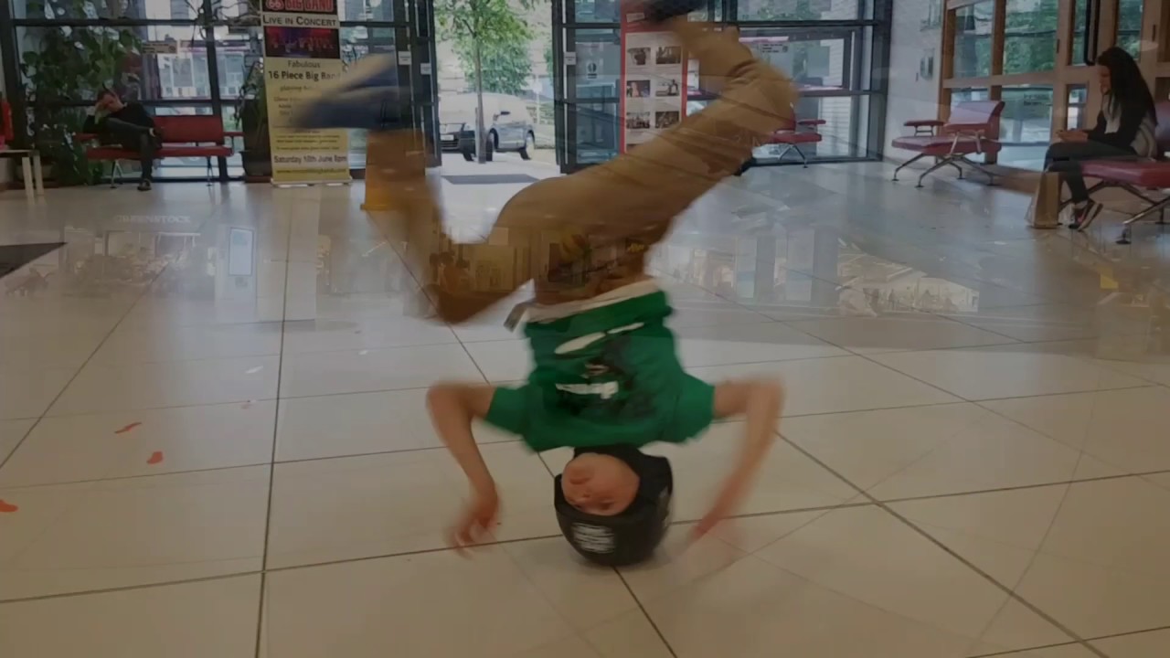 B-boy Gustas, 8 years old from Ireland