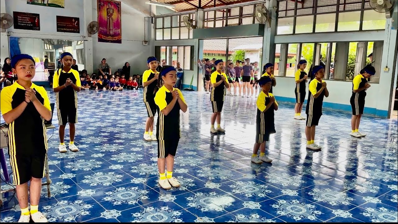 แอโรบิกป.1-6 โรงเรียนบ้านส้าน ปีการศึกษา 2568