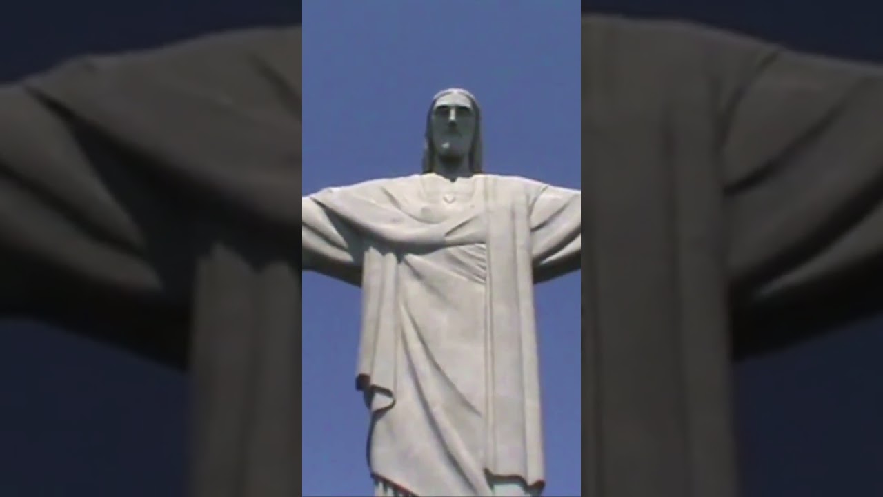 Estátua do Cristo Redentor, no Rio de Janeiro. 