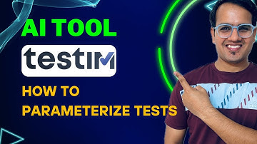 Part 3 : How to Parameterize Tests in Testim.io | AI-Powered Testing | AI in Automation Testing