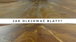 Olejowanie I Konserwacja Drewnianego Blatu Kuchennego Jak To Zrobic Krok Po Kroku Youtube