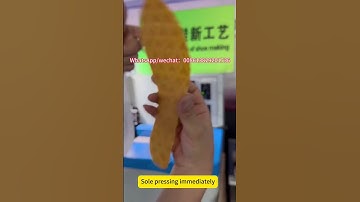 Qifeng PUR hotmelt new technology for  Outsole bonding machine#shoe machine#shoe making machine