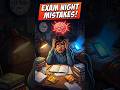 Never Do THIS Before Exam 😱 | Students Biggest Mistake #shorts
