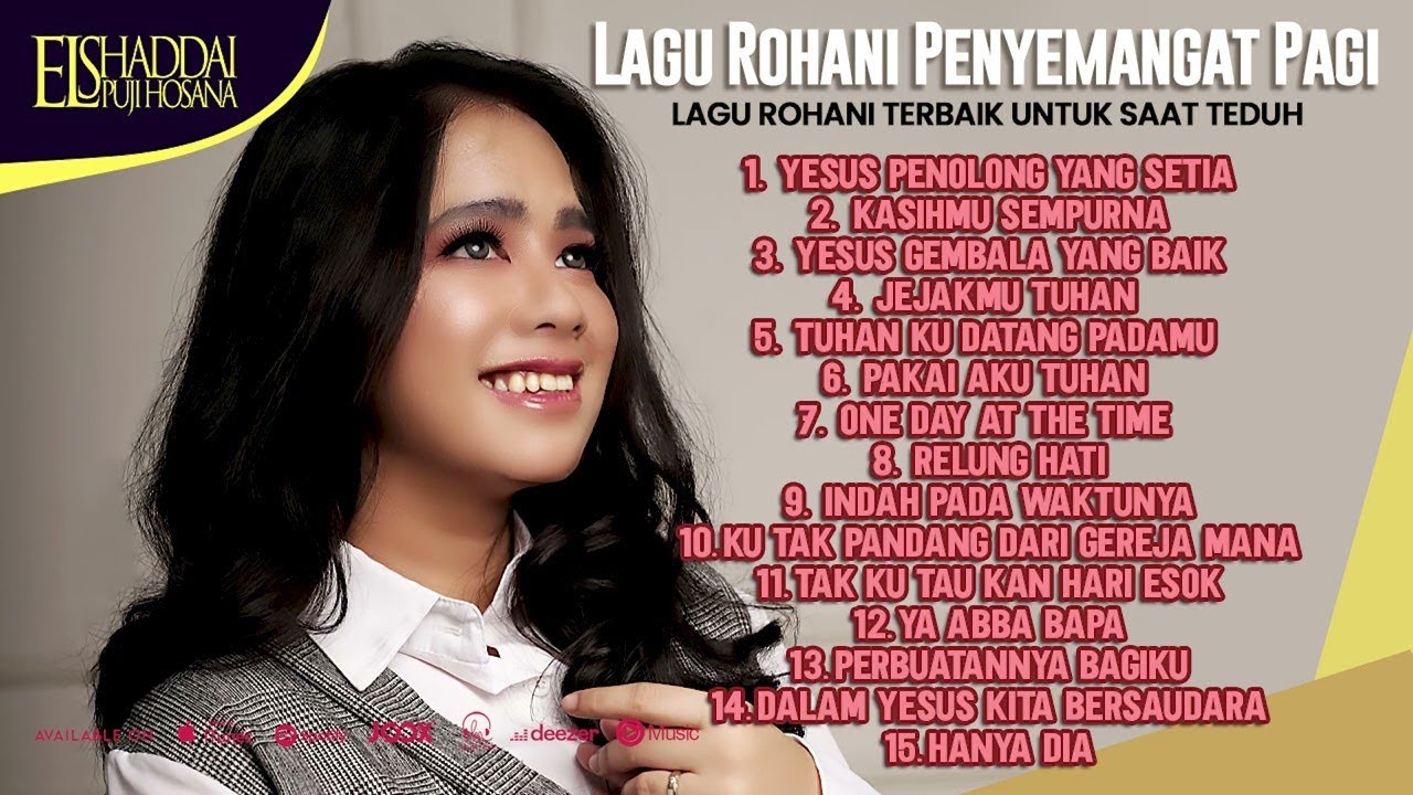 LAGU ROHANI PENYEMANGAT PAGI | LAGU ROHANI TERBAIK UNTUK SAAT TEDUH | YESUS PENOLONG YANG SETIA