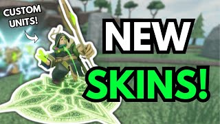 These New Skins are AMAZING! | SHOWCASE + RANKING - Tower Defense Simulator (UPDATE)