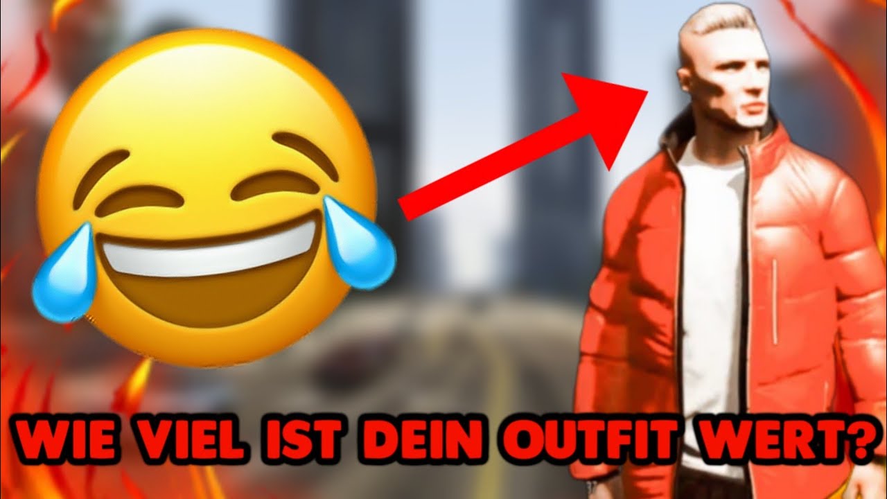 WIE VIEL IST DEIN OUTFIT WERT IN GTA RP 😂 | FiveM - YouTube