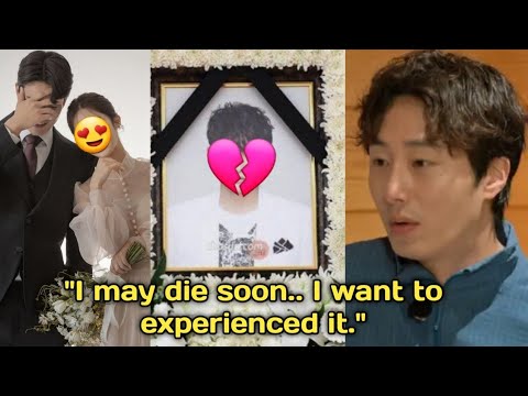 Jung Il Woo TALKED ABOUT his Disease. And How DESPERATE he is TO GET MARRIED💔