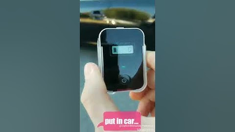 Car CO Detector by FORENSICS.