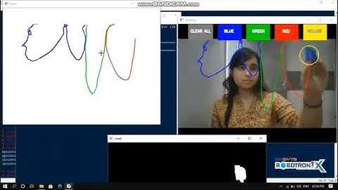 Draw your imagination with Air Canvas! #Motion Detection #Open CV