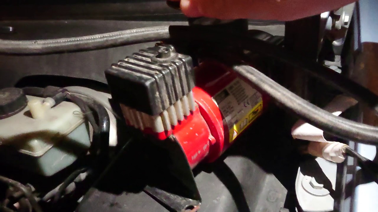 Naprawa Zawieszenia Kompresorem Do Opon - Mercedes S W220 - Youtube