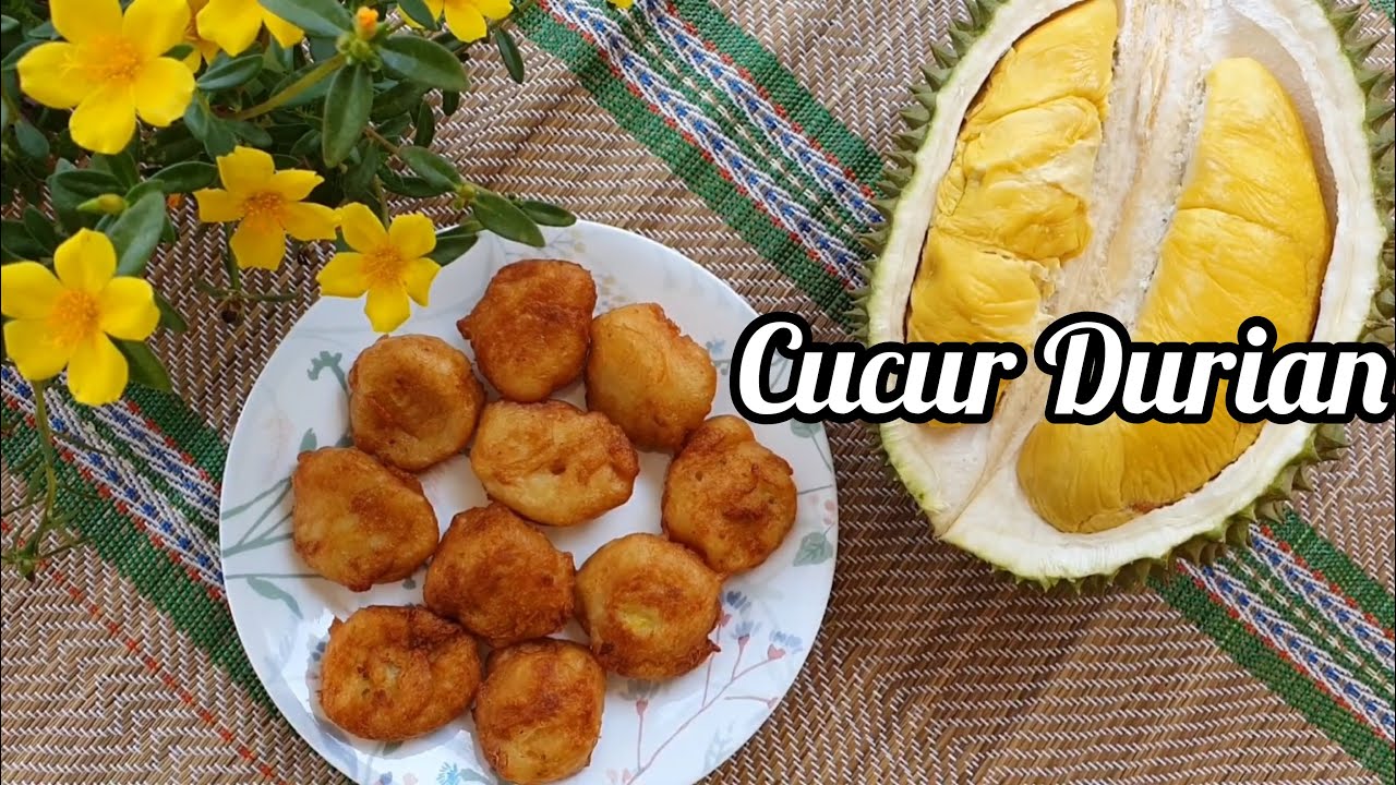 Che nom durian cucur Cucur Udang