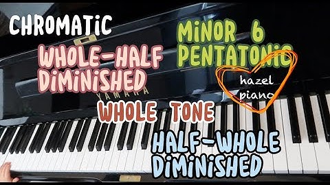 #93 [Tập 4]Scale gì đánh với hợp âm nào (Whole Half, Half Whole, Whole Tone, Chromatic, Penta min 6)