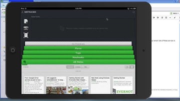 Evernote: 007 - Using the iPad Evernote Client