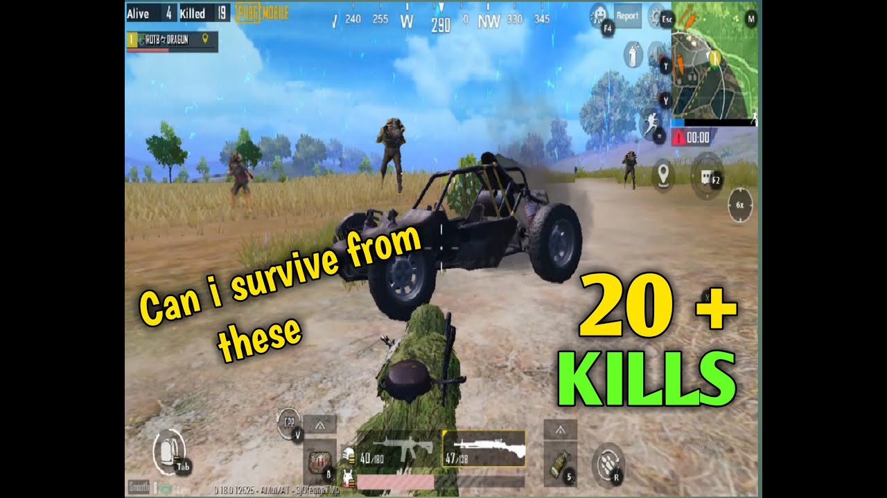 BEST GAMEPLAY in | EMULATOR | SOLO VS SQUAD | PUBG MOBILE || sily amigo ...