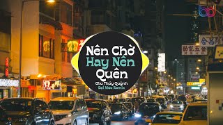 Nên Chờ Hay Nên Quên Remix - Chu Thúy Quỳnh x Đại Mèo, Chào em cô gái năm xưa hay nói hay cười remix