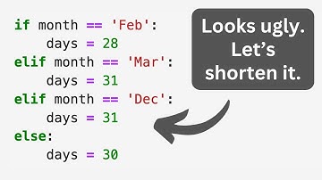 Python: Long If-Elif into Match or Dictionary