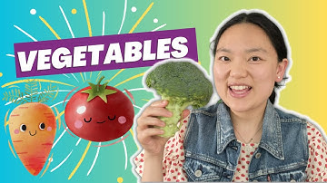 Learn English and Cantonese | Vegetables | Baby & Toddler Educational Video