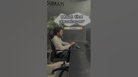 MEET YASIN: A unity game developer