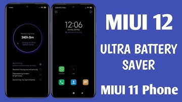 Install Miui 12 Ultra Battery Saver on Miui 11 | Any Xiaomi Phone