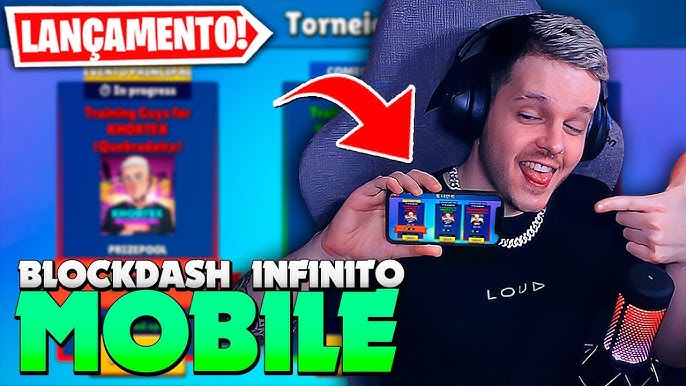 ✓ [OFICIAL] COMO JOGAR BLOCK DASH INFINITO ATUALIZADO NO MOBILE - SEM  ERROS!!! (stumble guys) 😱 