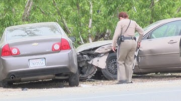 Illegal turn triggers chain reaction crash in Fresno County, hitting two field workers
