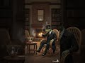 Gentleman Lizard’s Cozy Fireplace Coffee Moment 🦎☕ Pure Dopamine Loop | #Shorts #ai #funny #dance