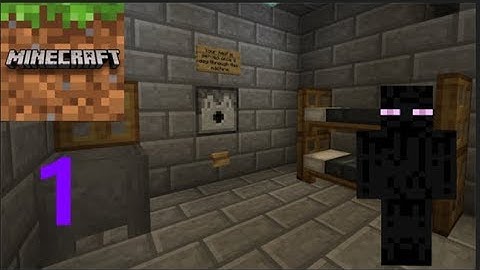 Minecraft: PE - Gameplay Walkthrough Part 1 Prison escape (iOS, Android,Win10)