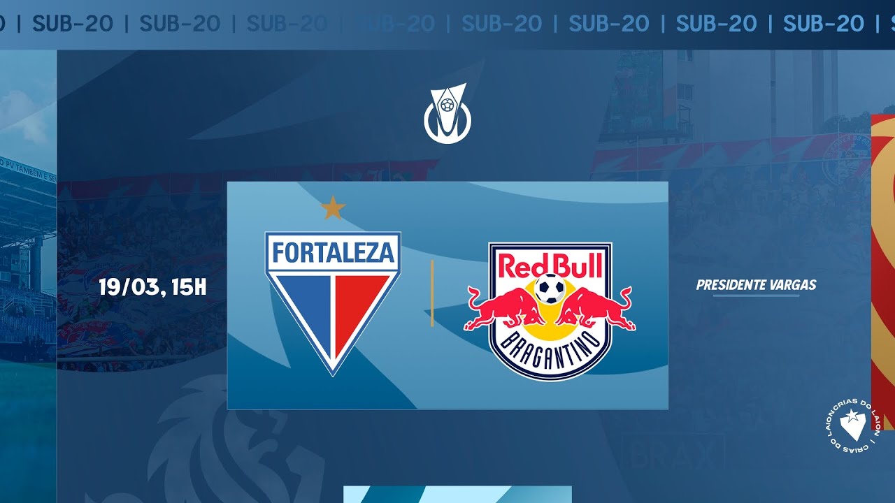 JOGO COMPLETO | FORTALEZA x RED BULL BRAGANTINO | BRASILEIRO SUB-20 ...